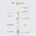 Μπιμπερό γυάλινο Bibs® Ivory 225ml (1τμχ)