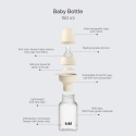 Μπιμπερό πλαστικό Bibs® Ivory 150ml