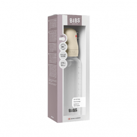 Μπιμπερό πλαστικό Bibs® Ivory 270ml
