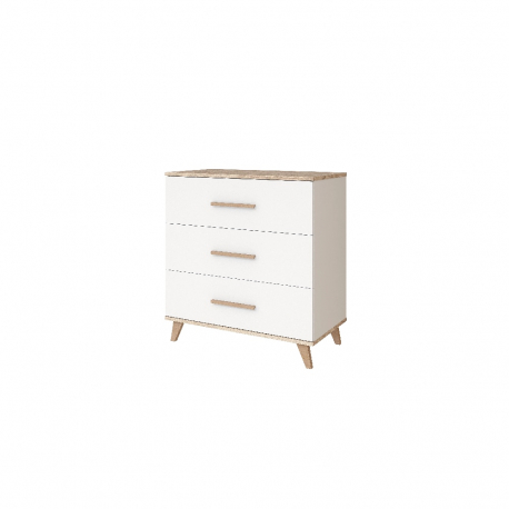 Συρταριέρα Faktum Flip White &amp; Oak