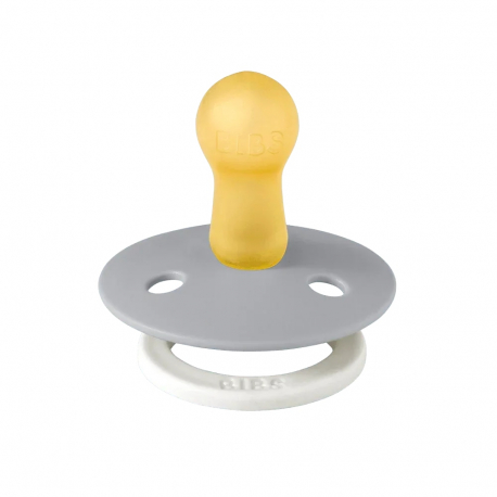 Πιπίλες νύχτας Bibs® Colour Glow Sage/Cloud Στρογγυλή No3, σετ των 2