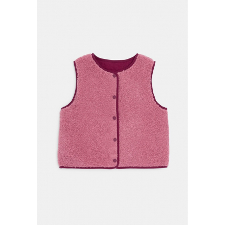 Okaidi Ζακέτα δύο όψεων, ροζ για κορίτσια