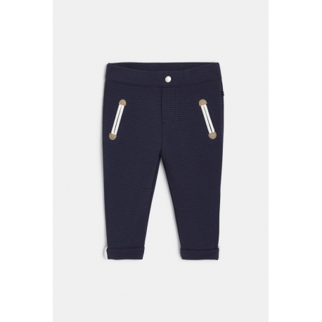 Obaibi Παντελόνι που φοριέται εύκολα με ιδιαίτερο σχέδιο και γραμμές για μωρά αγοράκια