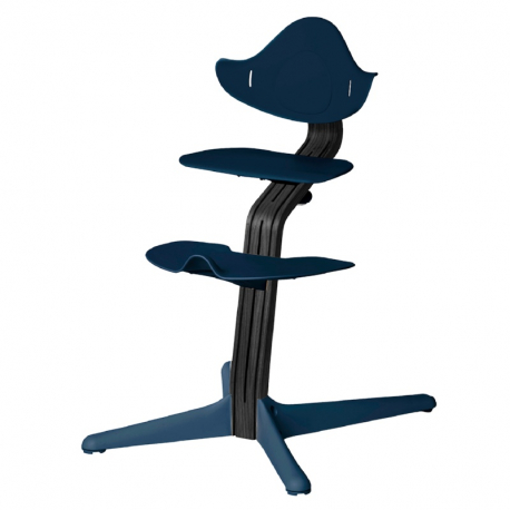 Σετ κάθισμα, υποπόδιο και βάση εδάφους καρέκλας Nomi Highchair Navy