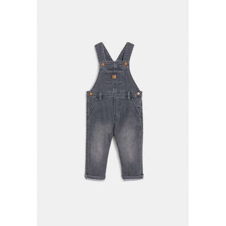 Obaibi Σαλοπέτα από τζιν ύφασμα γκρι για μωρά αγοράκια