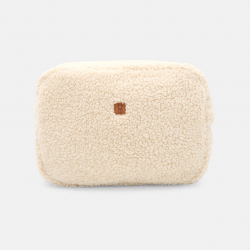 Obaibi Κασσετίνα με φερμουάρ από φλις ροζ για μωρά κοριτσάκια