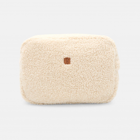 Obaibi Κασσετίνα με φερμουάρ από φλις ροζ για μωρά κοριτσάκια