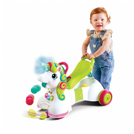 Περπατούρα δραστηριοτήτων Infantino® 3-in-1 Sit, Walk &amp; Ride Unicorn
