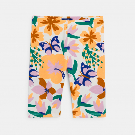 Okaidi Κολάν ποδηλατικό με τυπωμένα σχέδια πολύχρωμο για κορίτσια