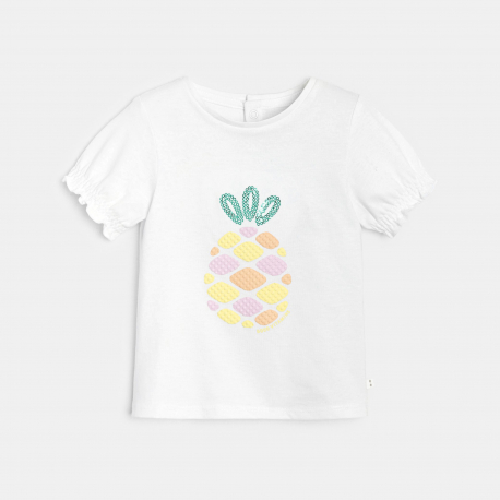 Obaibi Μπλούζα με μοτίφ πασχαλίτσα, ροζ, για μωρά κοριτσάκια