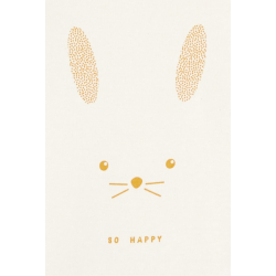 Obaibi Κορμάκι με μεγάλη λαιμόκοψη με φατσούλα ζώου (σετ των 5) λευκό για νεογέννητα