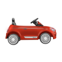 Ηλεκτροκίνητο αυτοκίνητο e-Spidko Fiat 500e με μπαταρία λιθίου 12V Κόκκινο