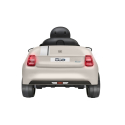 Ηλεκτροκίνητο αυτοκίνητο e-Spidko Fiat 500e με μπαταρία λιθίου 12V Λευκό