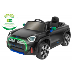 Ηλεκτροκίνητο αυτοκίνητο e-Spidko Mini Aceman με μπαταρία λιθίου 12V Μαύρο