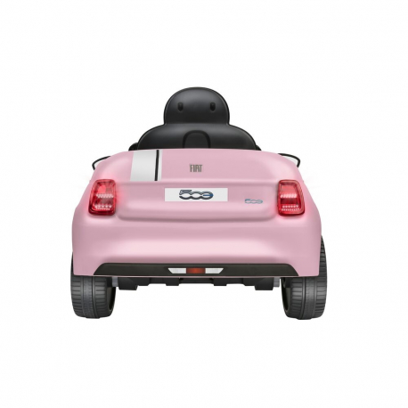 Ηλεκτροκίνητο αυτοκίνητο e-Spidko Fiat 500e με μπαταρία λιθίου 12V Ροζ