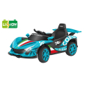 Ηλεκτροκίνητο σπορ αυτοκίνητο e-Spidko με μπαταρία λιθίου 12V Γαλάζιο