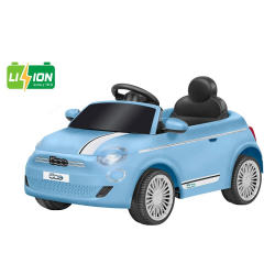 Ηλεκτροκίνητο αυτοκίνητο e-Spidko Fiat 500e με μπαταρία λιθίου 12V Γαλάζιο