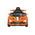 Ηλεκτροκίνητο σπορ αυτοκίνητο e-Spidko με μπαταρία λιθίου 12V Πορτοκαλί