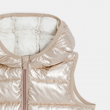 Okaidi Μπουφάν αμάνικο με κουκούλα για κορίτσια