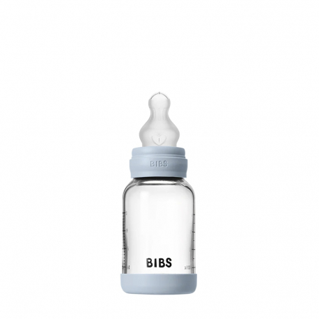 Μπιμπερό γυάλινο Bibs® Baby Blue 120ml