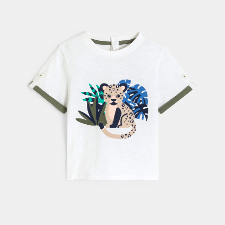 Obaibi Μπλούζα με μοτίφ πουλί για μωρά αγοράκια