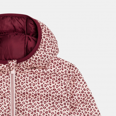 Okaidi Μπουφάν με κουκούλα ιριδίζον χρυσαφί για κορίτσια