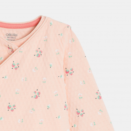 Obaibi Φορμάκι ύπνου από βαμβακερό ύφασμα με ιδιαίτερο σχέδιο, με μοτίφ φράουλες, για ν