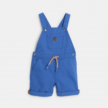 Obaibi Σαλοπέτα κοντή και μπλούζα ριγέ μπλε για μωρά αγοράκια