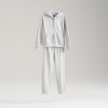 Okaidi Φούτερ  με κουκούλα γκρι για κορίτσια