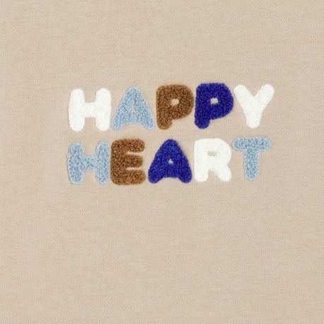 Obaibi Πουλόβερ υφασμάτινο με μοτίφ ζωάκια γκρι για μωρά αγοράκια