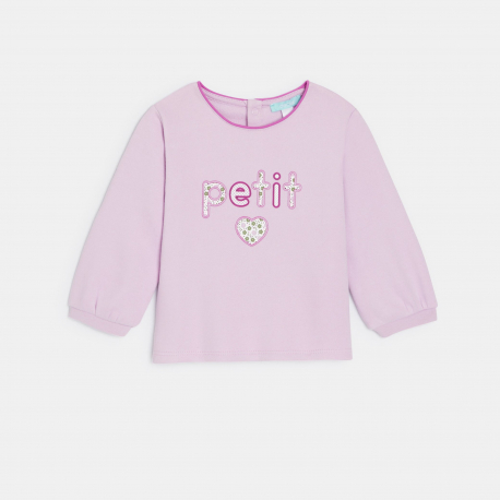 Obaibi Φούτερ από χνουδωτό ύφασμα με τυπωμένα σχέδια για μωρά κοριτσάκια