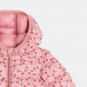 Obaibi Μπουφάν καπιτονέ, φλοράλ, ροζ για μωρά κοριτσάκια
