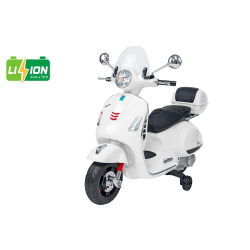 Ηλεκτροκίνητη Vespa e-Spidko GTS Super Sport με μπαταρία λιθίου 12V Λευκό