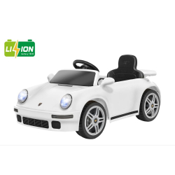 Ηλεκτροκίνητο αυτοκίνητο e-Spidko Ruf CTR2017 με μπαταρία λιθίου 12V Λευκό