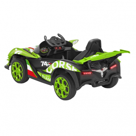 Ηλεκτροκίνητο σπορ αυτοκίνητο e-Spidko με μπαταρία λιθίου 12V Πράσινο
