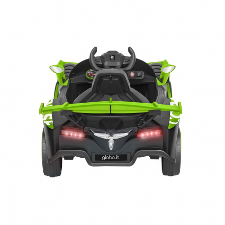 Ηλεκτροκίνητο σπορ αυτοκίνητο e-Spidko με μπαταρία λιθίου 12V Πράσινο