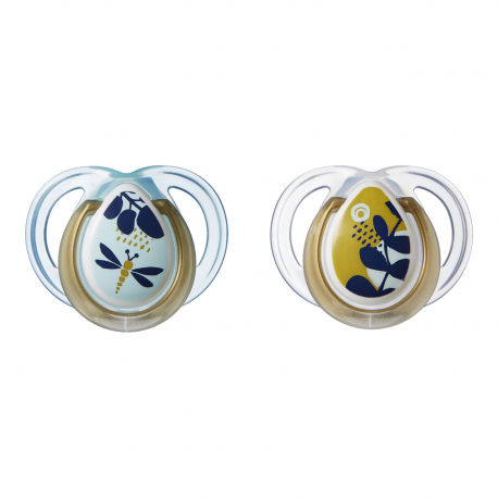 Tommee Tippee πιπίλες Moda 0-6m, σετ των 2