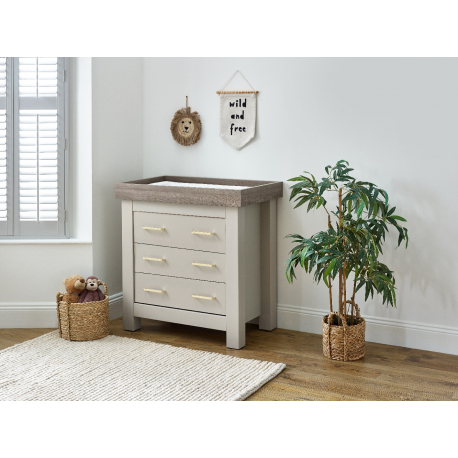 Συρταριέρα με αλλαξιέρα Charnwood by BabyStyle® Bordeaux Oatmeal