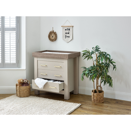 Συρταριέρα με αλλαξιέρα Charnwood by BabyStyle® Bordeaux Oatmeal