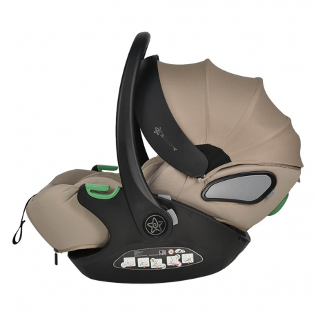 Κάθισμα αυτοκινήτου Bebe Stars Baby i-Size Natural Beige 40-87cm