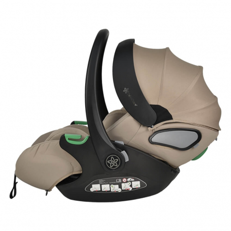 Κάθισμα αυτοκινήτου Bebe Stars Baby i-Size Natural Beige 40-87cm