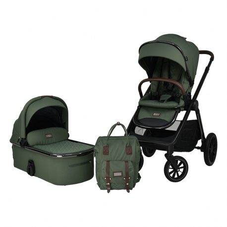 Καρότσι και port-bebe Bebe Stars Mythos 2in1 Forest Green