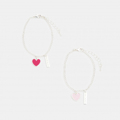 Okaidi Βραχιόλια «best friends» (σετ των 2) κίτρινα για κορίτσια