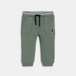 Obaibi Παντελόνι φόρμας από χνουδωτό ύφασμα για μωρά αγοράκια