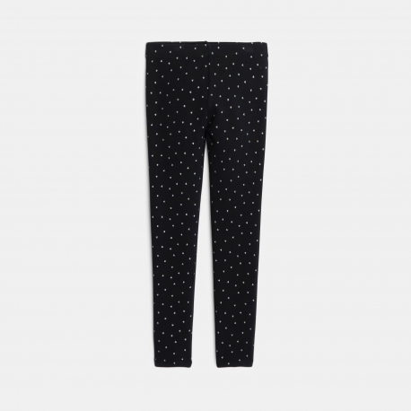 Okaidi Κολάν ζεστό με τυπωμένα σχέδια μαύρο για κορίτσια