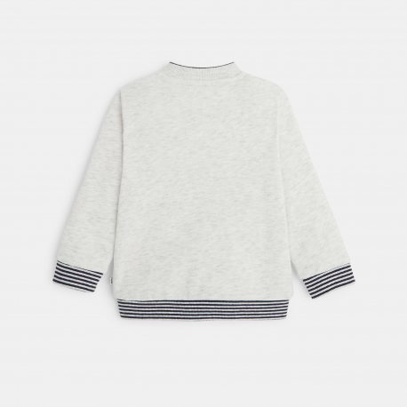 Obaibi Μπουφάν teddy από απαλό χνουδωτό ύφασμα για μωρά αγοράκια