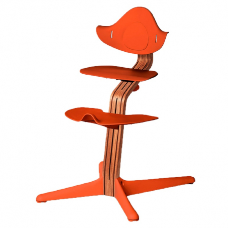 Σετ κάθισμα, υποπόδιο και βάση εδάφους καρέκλας Nomi Highchair Burnt Orange