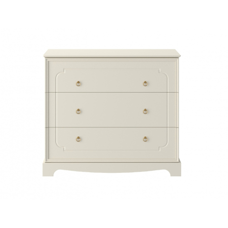 Συρταριέρα Bellamy Royal Latte με 3 συρτάρια