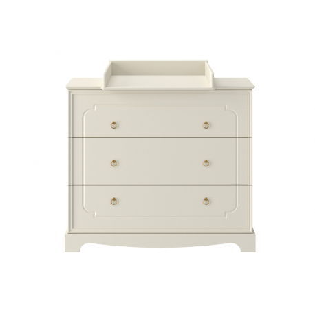 Συρταριέρα Bellamy Royal Latte με 3 συρτάρια