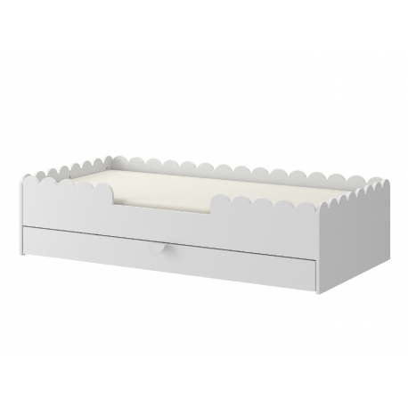 Κρεβάτι Montessori Bellamy Book Nook Snow 80 x 160 cm